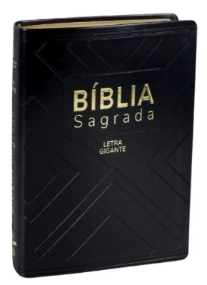Bíblia Sagrada NAA Preto Média Letra gigante com Índice